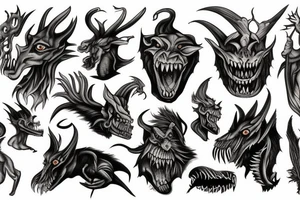 Jersey Devil tattoo idea