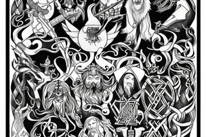 Norse mythology tattoo idea