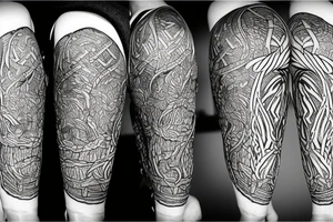 Norse mythology nature tattoo idea