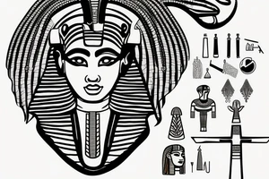 Ancient egypt weighing of the heart tattoo idea