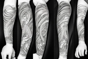 Mermaid tattoo idea