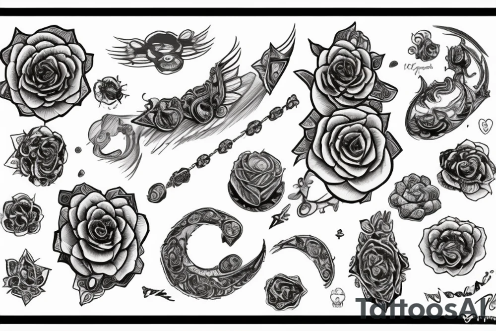 Main motive is beam scales unballanced. tattoo idea