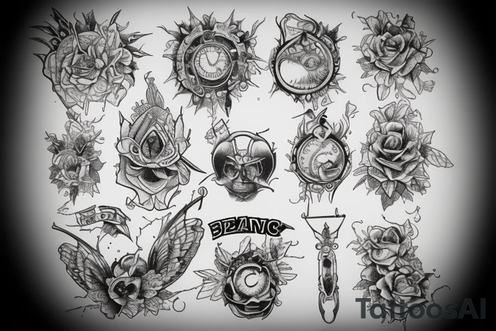 beam scales unballanced. tattoo idea