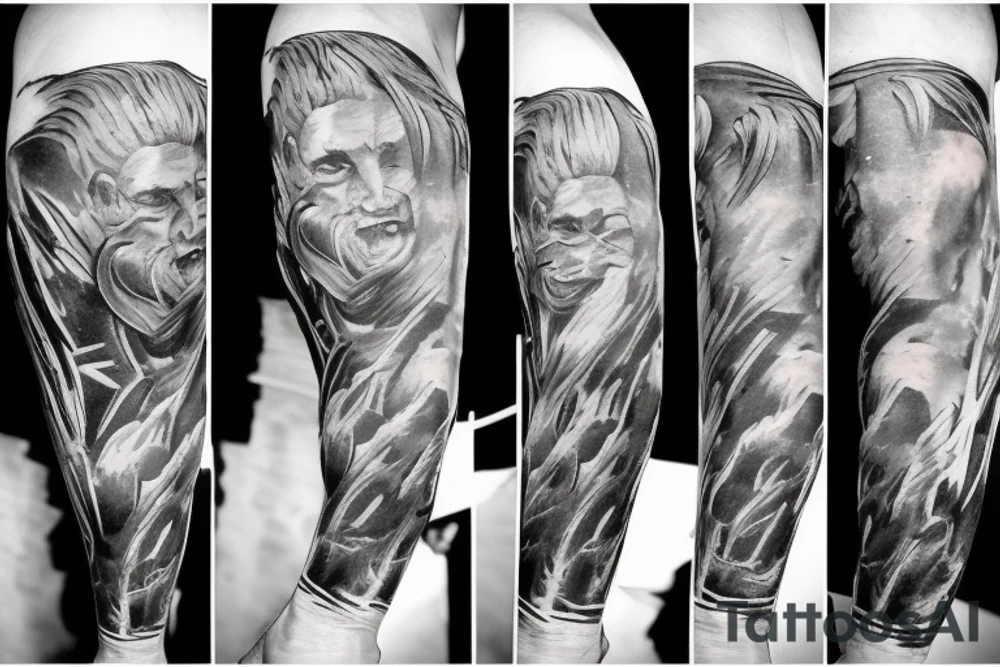 atlas god tattoo idea