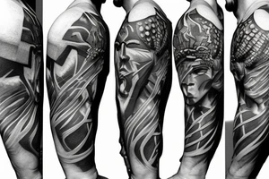 atlas god tattoo idea