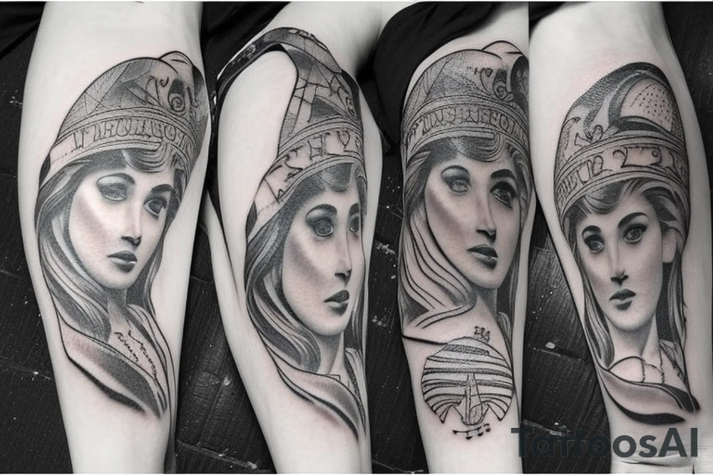 Greek God tattoo idea
