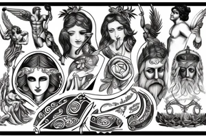 Greek God tattoo idea