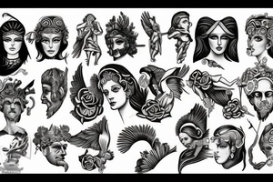 Greek God tattoo idea