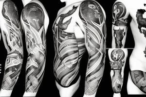 Atlas Titan holding the world tattoo idea
