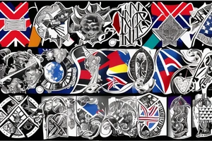 Scotland flag for tattoo tattoo idea