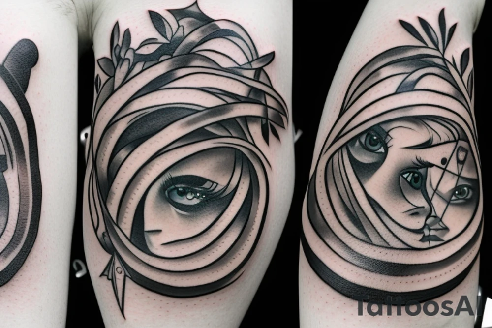 Gemini sign tattoo idea