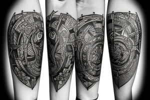 zodiac sign of twins tattoo idea