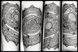 zodiac sign of twins tattoo idea