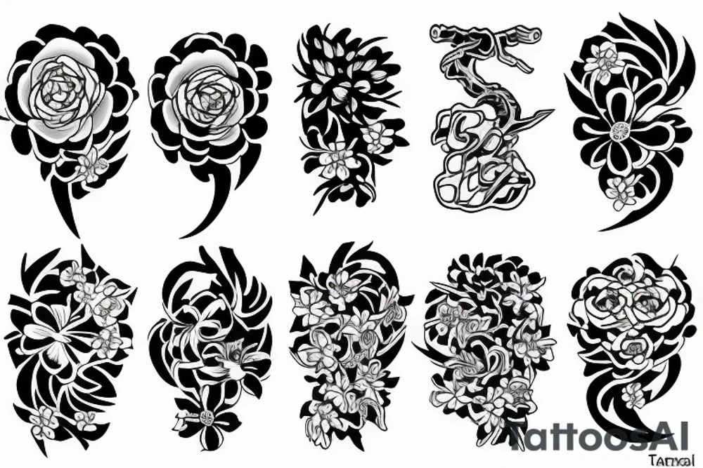 sakura tattoo idea