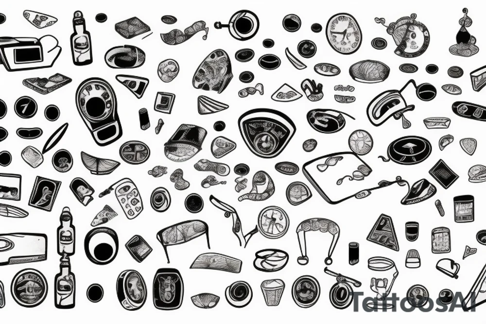 weighing scales tattoo idea