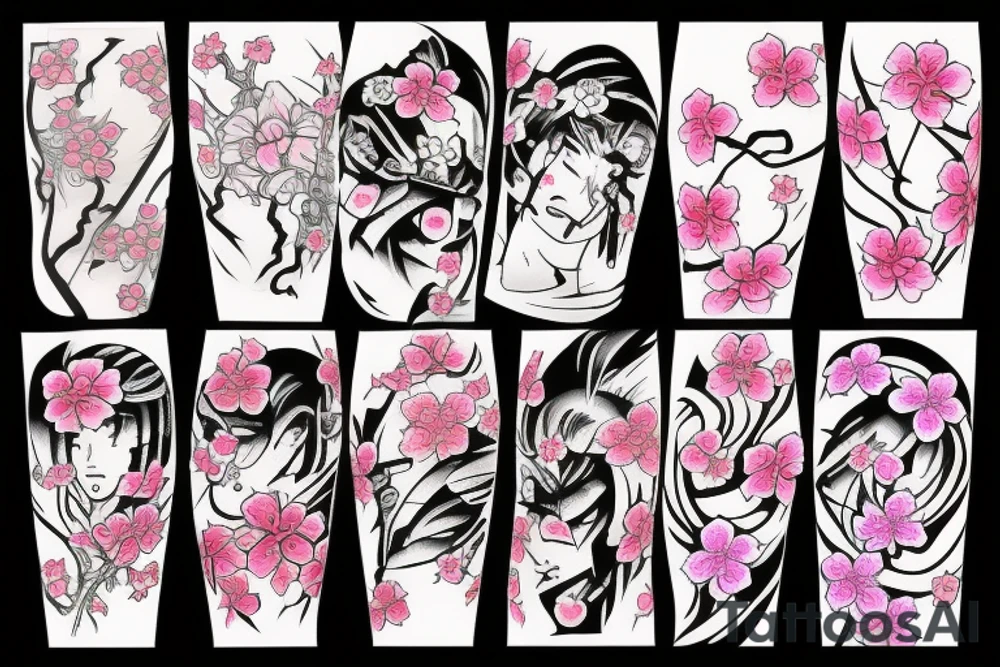 sakura tattoo idea