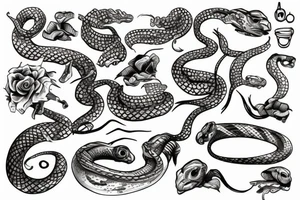 snake tattoo idea