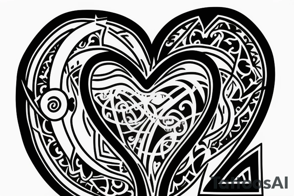 hourglass
Yin symbol
broken heart tattoo idea