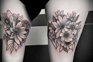 Flower tattoo idea