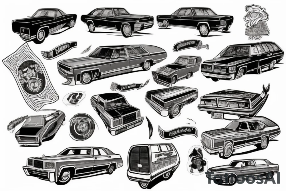 1978 Ford LTD tattoo idea
