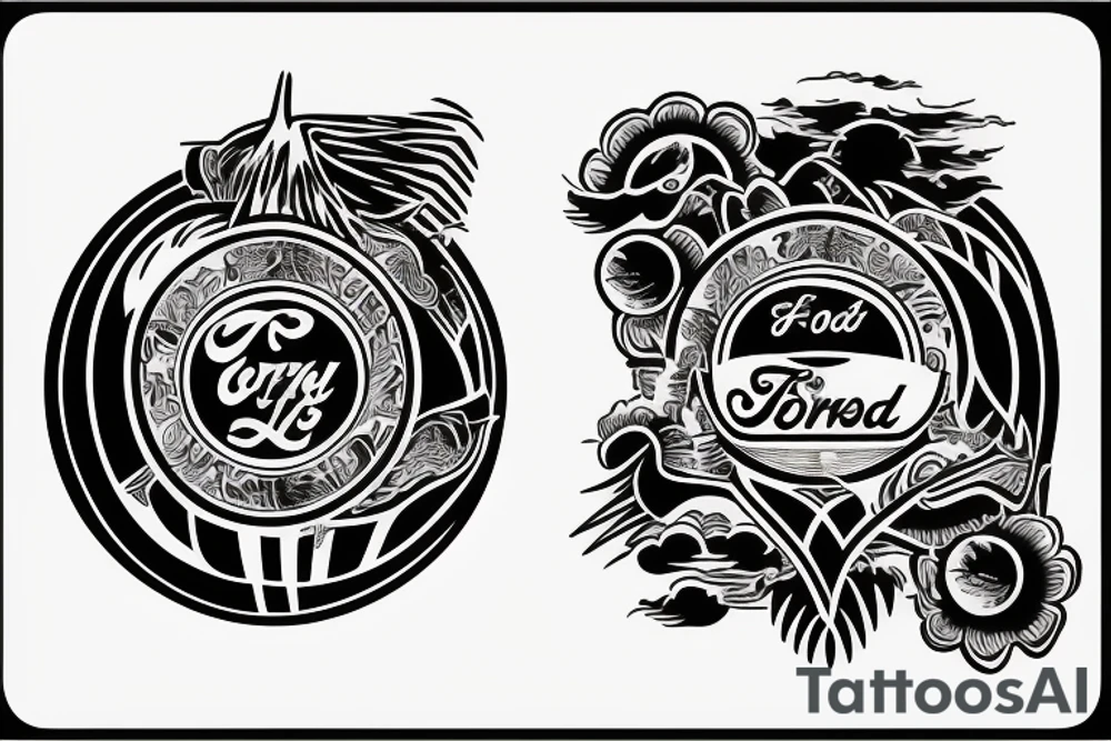 1978 Ford LTD tattoo idea