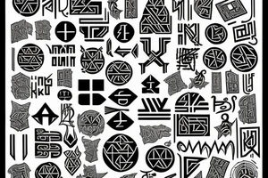 Runes tattoo idea