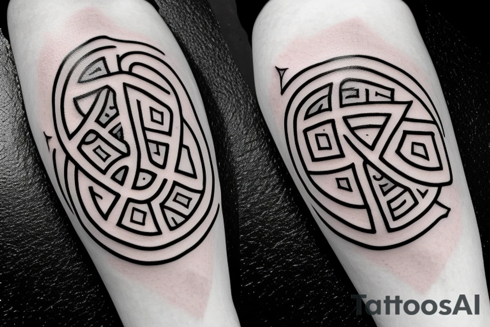 Runes tattoo idea
