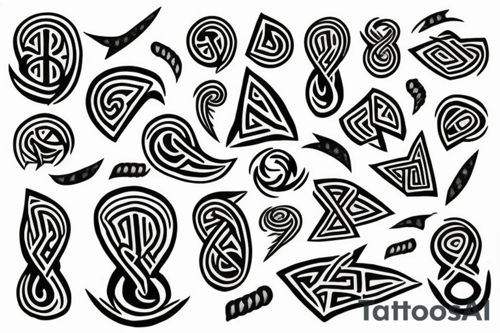Runes tattoo idea