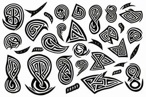 Runes tattoo idea
