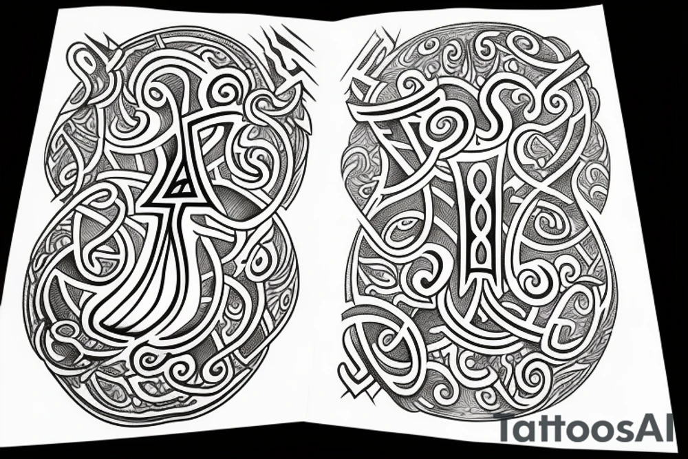 Runes tattoo idea