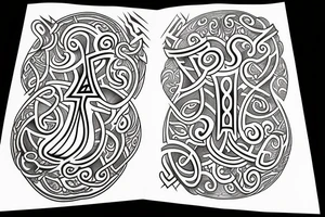 Runes tattoo idea