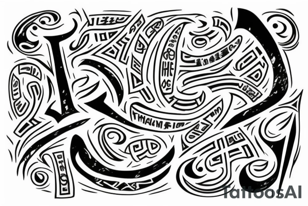 Runes tattoo idea