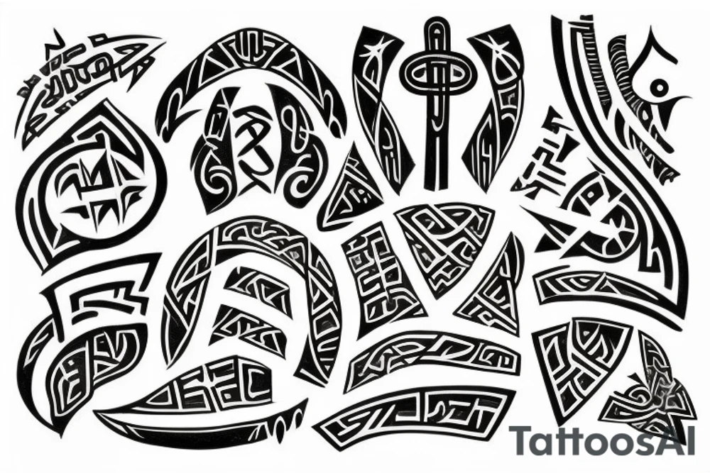 Runes tattoo idea