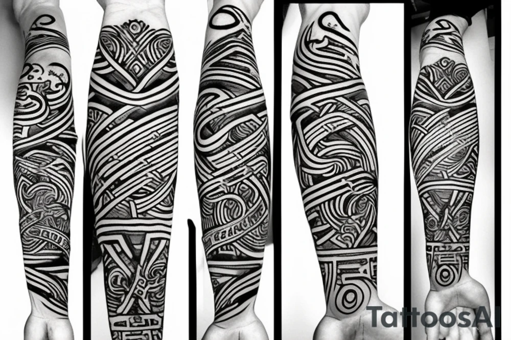 Runes tattoo idea