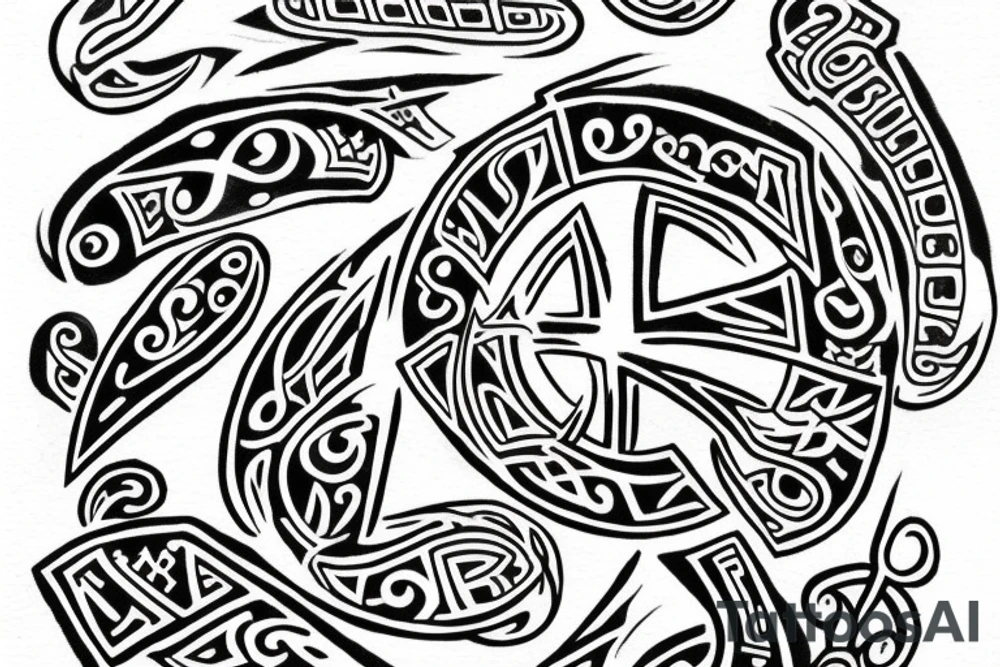 Runes tattoo idea