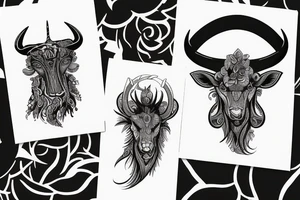 Taurus tattoo idea