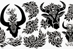 Taurus tattoo idea