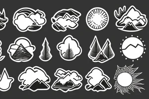 Nature landscape tattoo idea