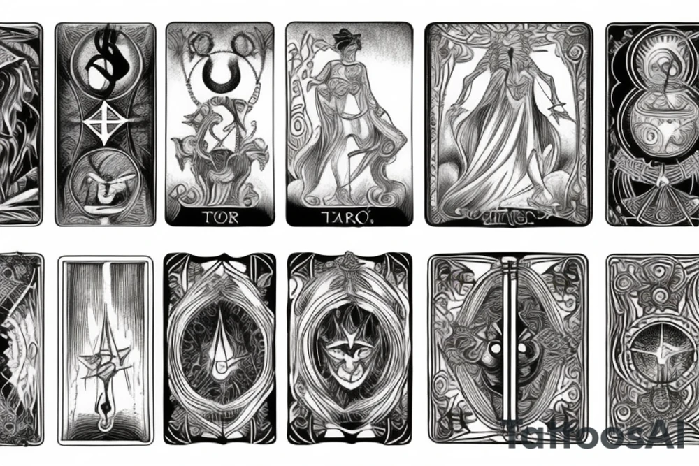 Tarot tattoo idea