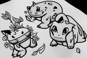 Bulbasaur tattoo idea