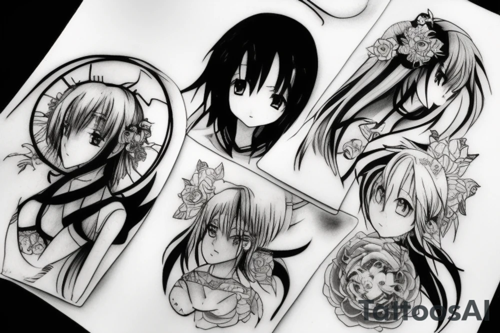 Anime tattoo idea