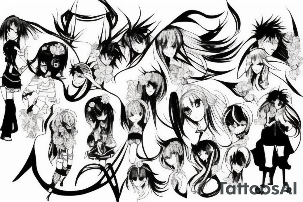 Anime tattoo idea