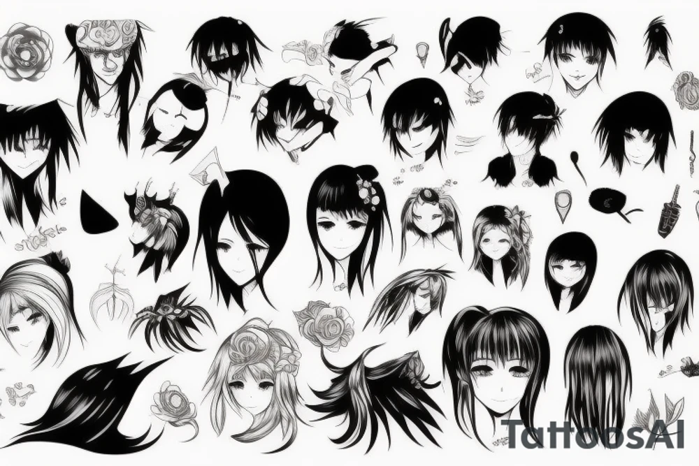 Manga tattoo idea