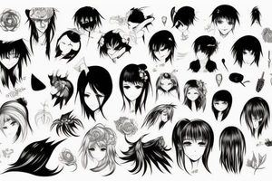 Manga tattoo idea