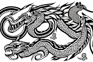 Quetzalcoatl tattoo idea