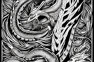 Quetzalcoatl tattoo idea