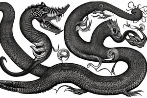 Quetzalcoatl tattoo idea