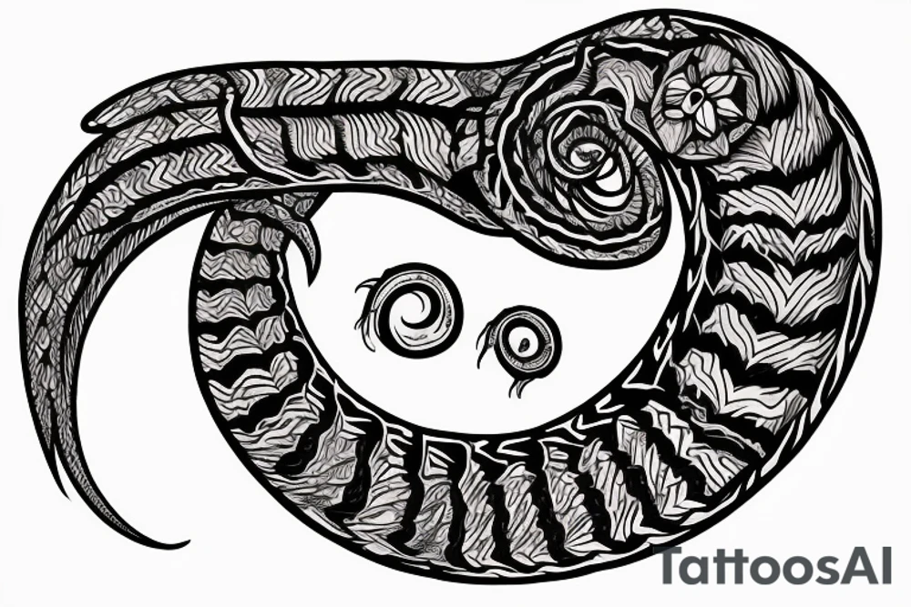 Quetzalcoatl tattoo idea