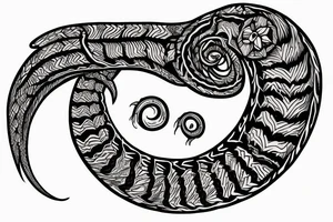 Quetzalcoatl tattoo idea