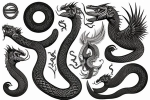 Quetzalcoatl tattoo idea